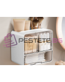 Шкаф органайзер с чекмедже за съхранение на козметика за банята